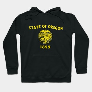 State of Oregon Flag #1 Hoodie